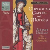 Diverse: Christmas Caroils and Motets (Alfred Deller Edition, Vol.  3 ) (4 CD)